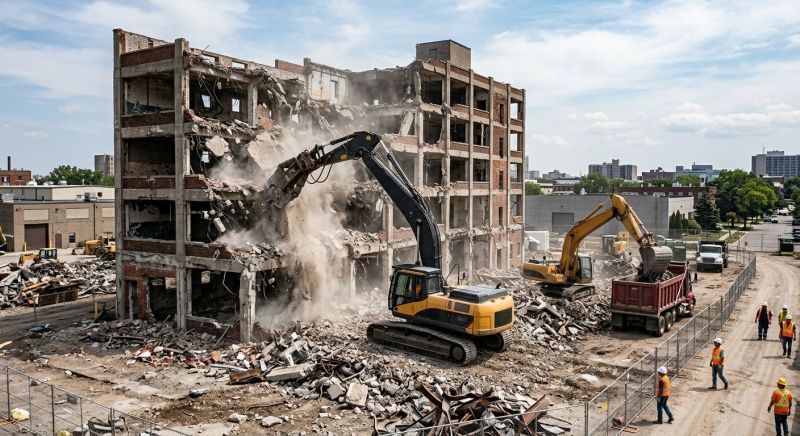 Building Demolition Service in Conroe, TX