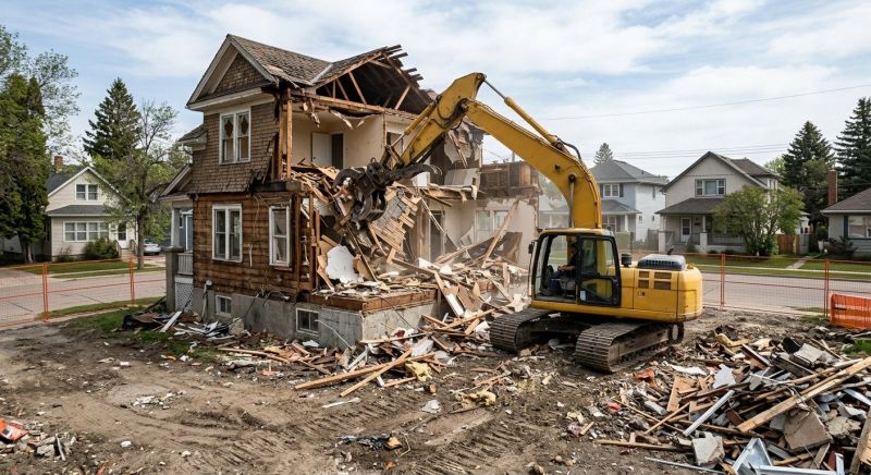 Cabin Demolition in Roseville, CA