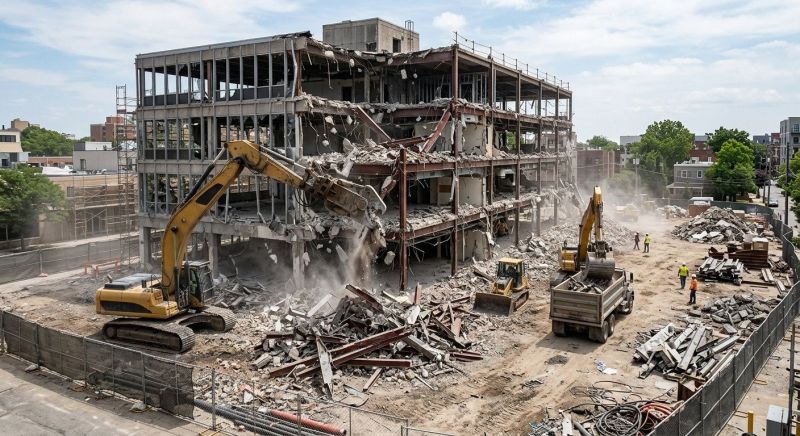 Commercial Building Removal in Houston, TX