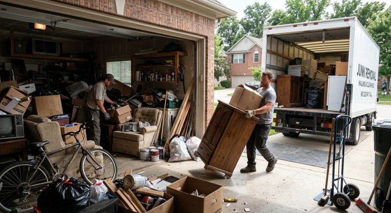 Garage Junk Removal in Charlotte, NC
