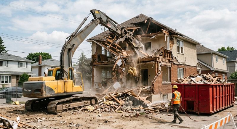 Home Demolition Service in Morris County, NJ