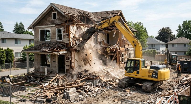 House Demolition Service in Morris County, NJ