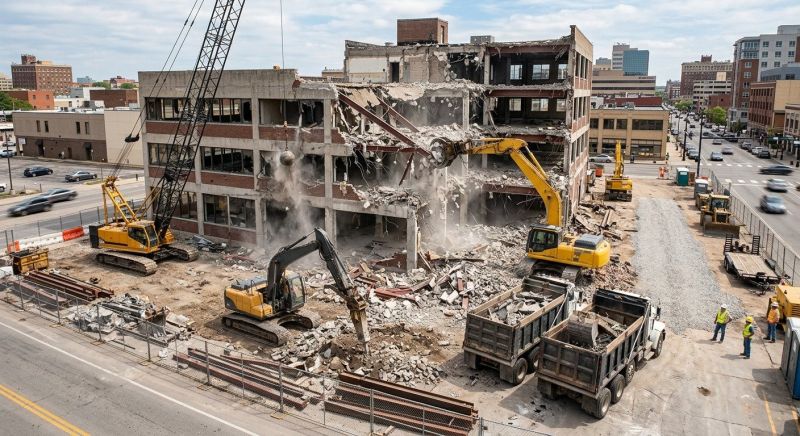 Warehouse Demolition in Sacramento, CA