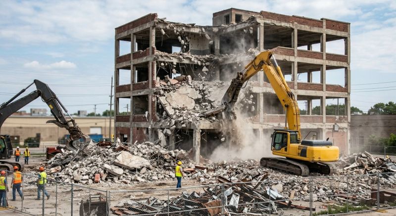 Building Demolition Service in Cypress, TX