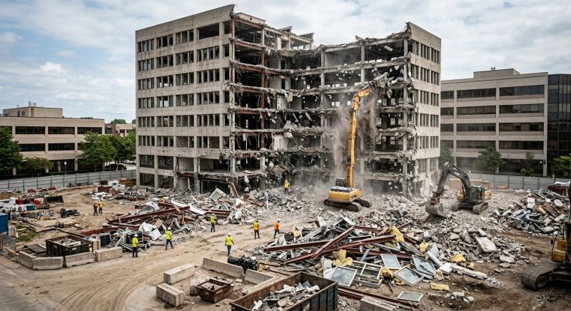 Site Demolition Service in Houston, TX